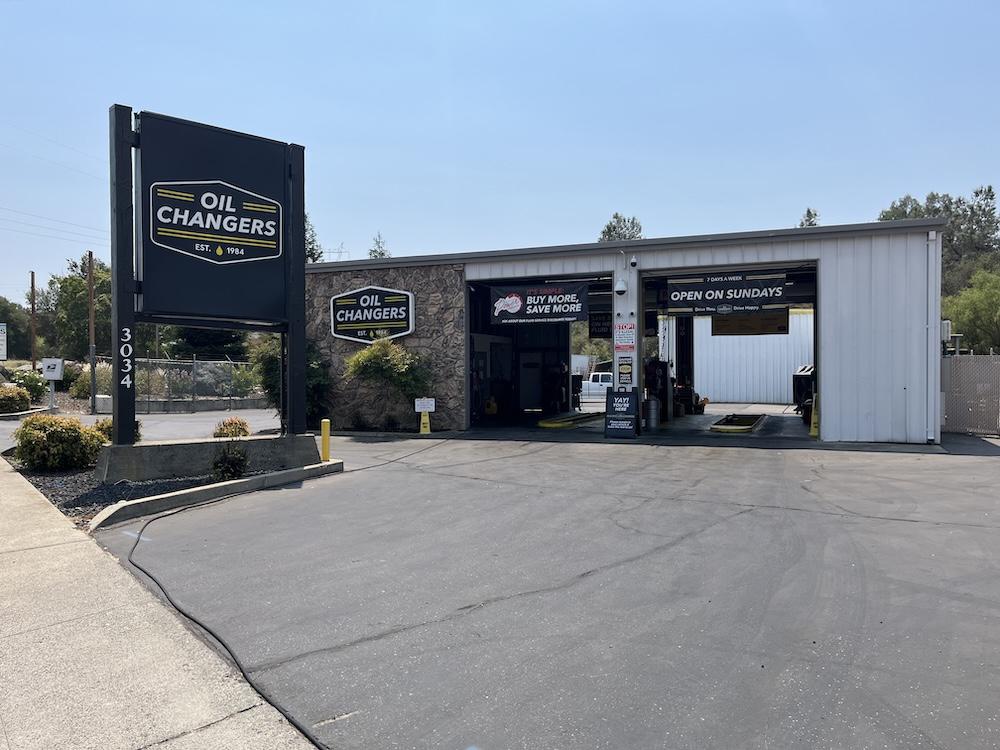 Oil Change in Oroville CA - Oil Changers - Olive Hwy