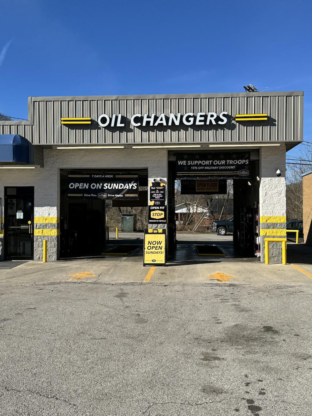 Oil Changers Location Image